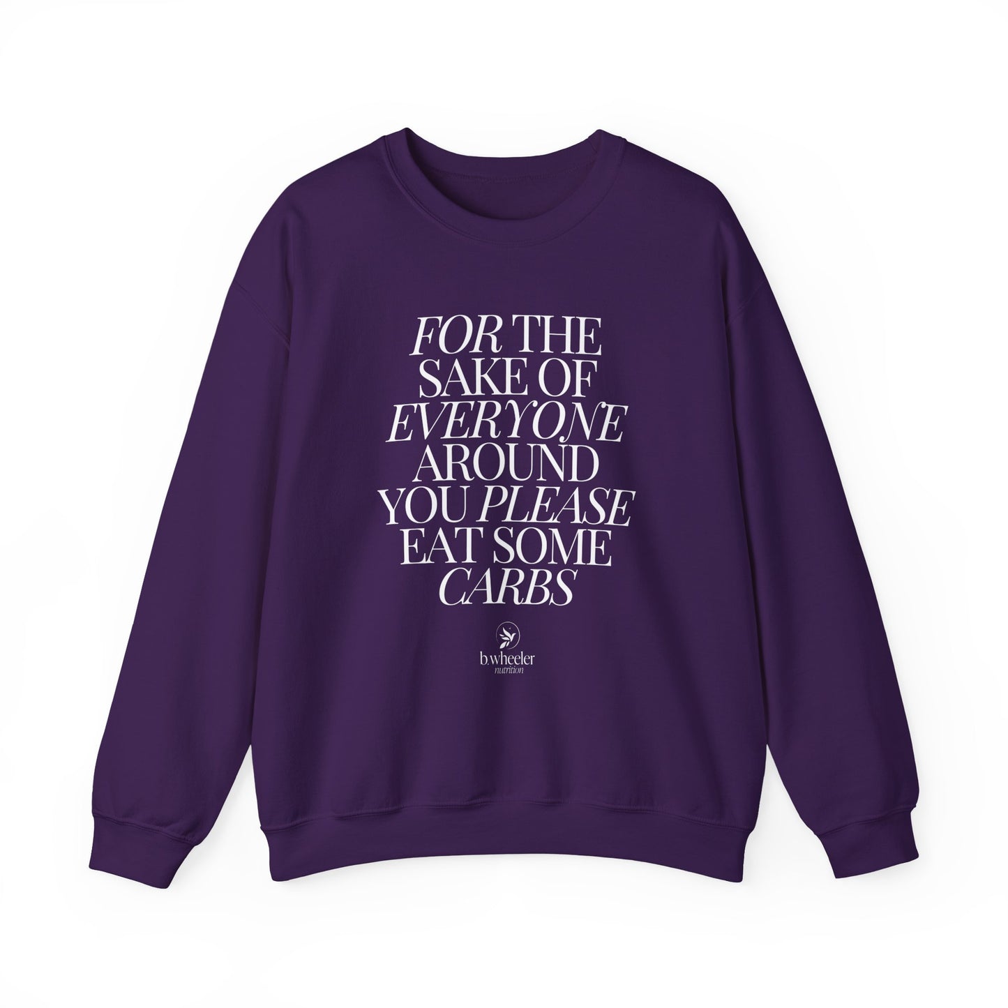 For the Sake of Everyone Unisex Crewneck Sweatshirt