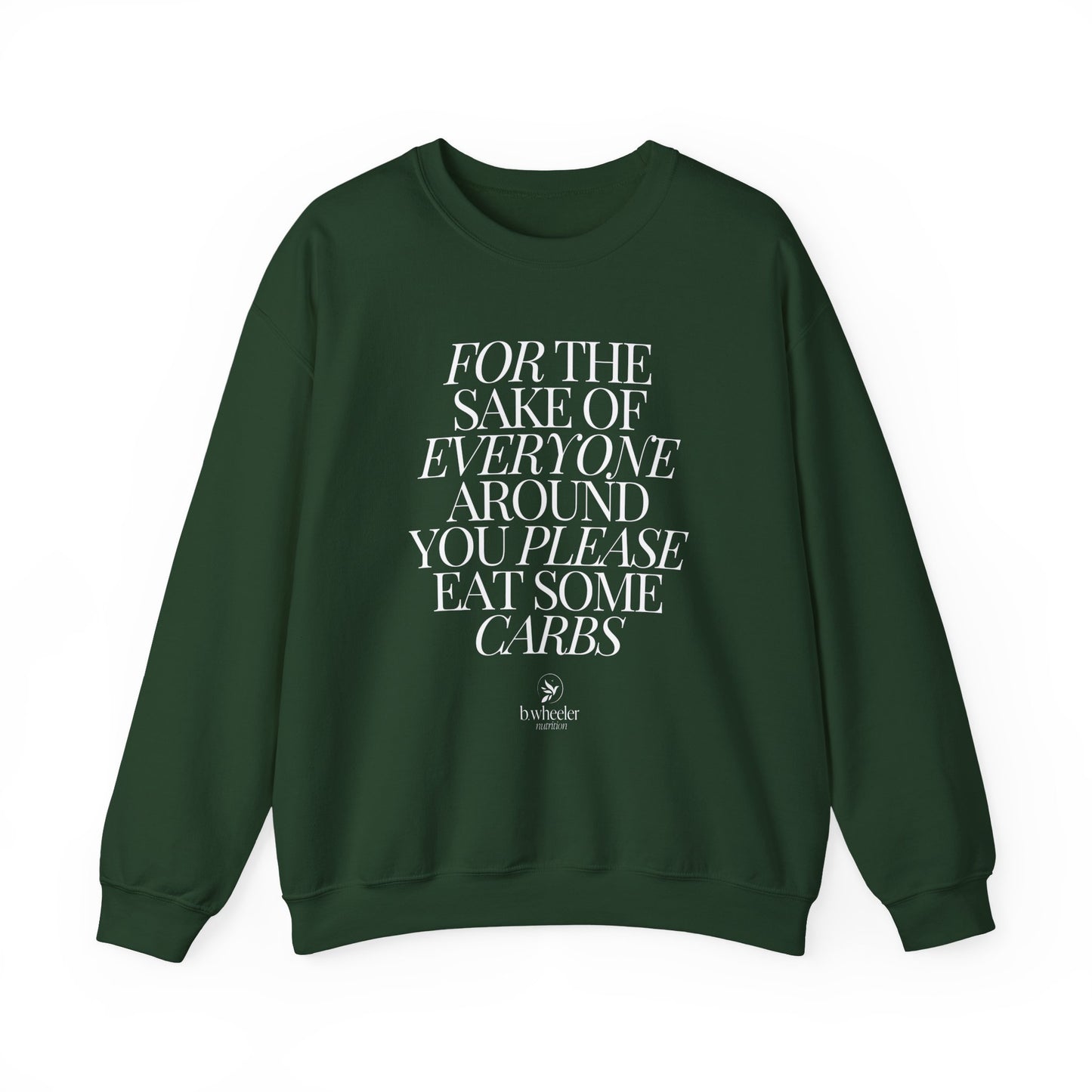 For the Sake of Everyone Unisex Crewneck Sweatshirt