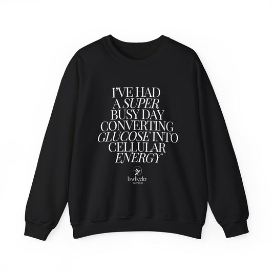 I've Had a Super Busy Day Unisex Crewneck Sweatshirt