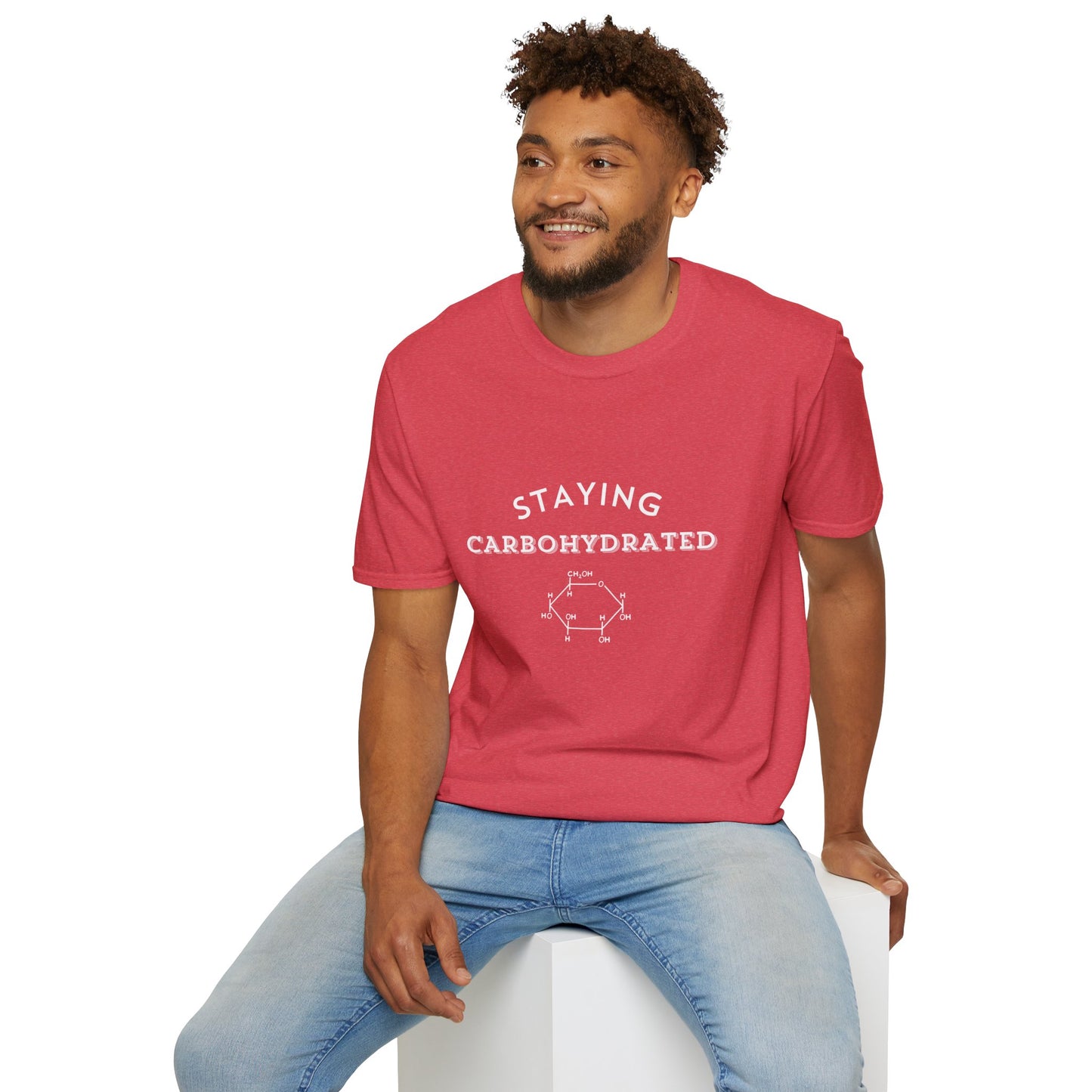 Staying Carbohydrated Unisex Softstyle T-Shirt