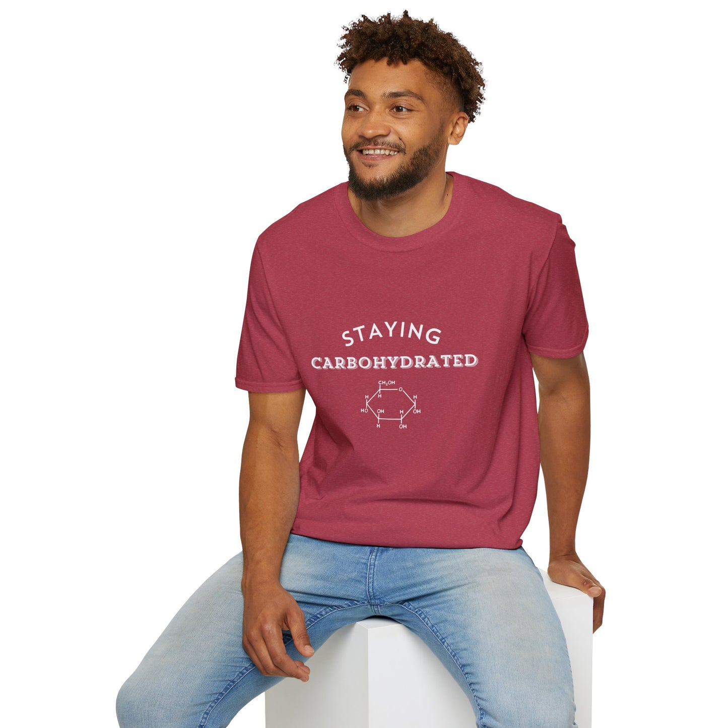 Staying Carbohydrated Unisex Softstyle T-Shirt