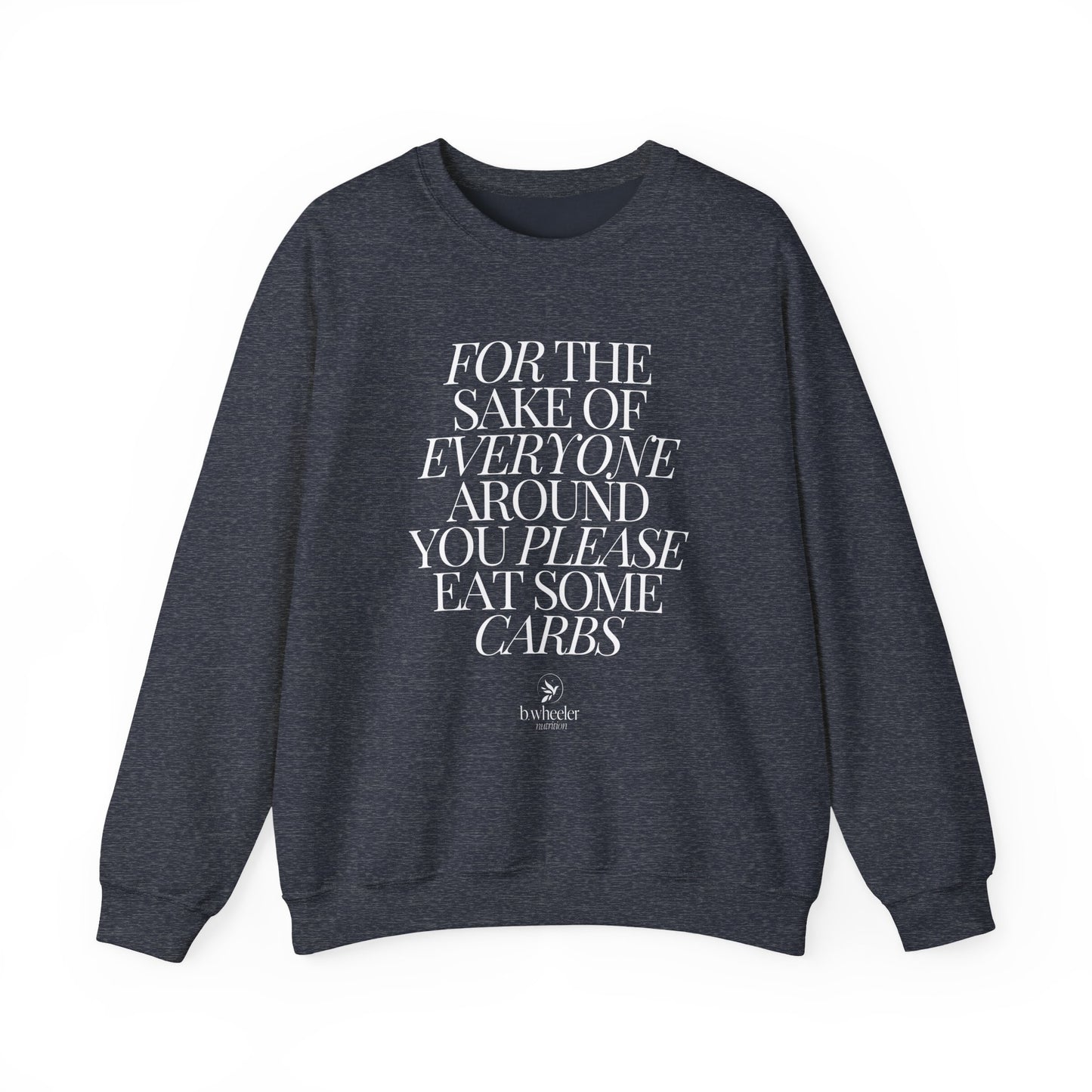 For the Sake of Everyone Unisex Crewneck Sweatshirt
