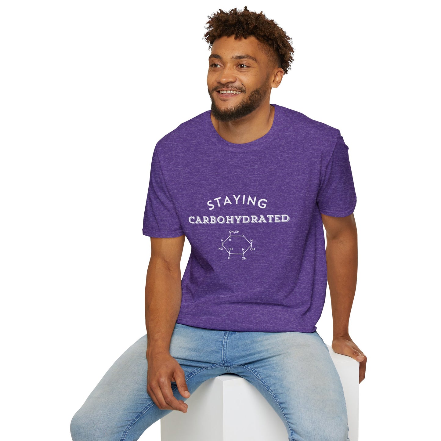 Staying Carbohydrated Unisex Softstyle T-Shirt