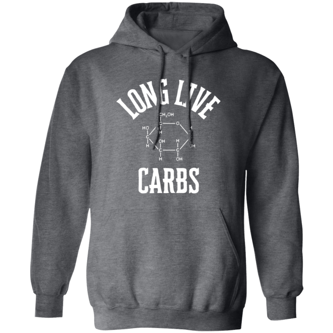 Long Live Carbs Pullover Hoodie