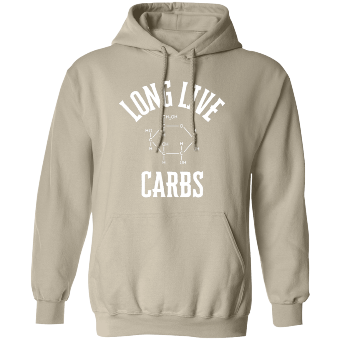 Long Live Carbs Pullover Hoodie