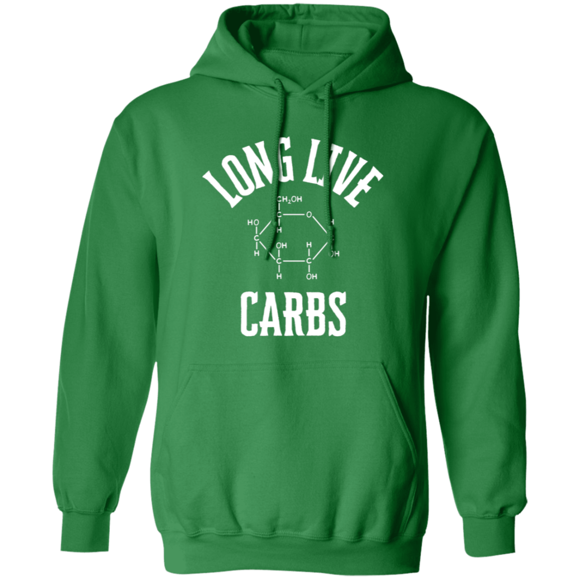 Long Live Carbs Pullover Hoodie