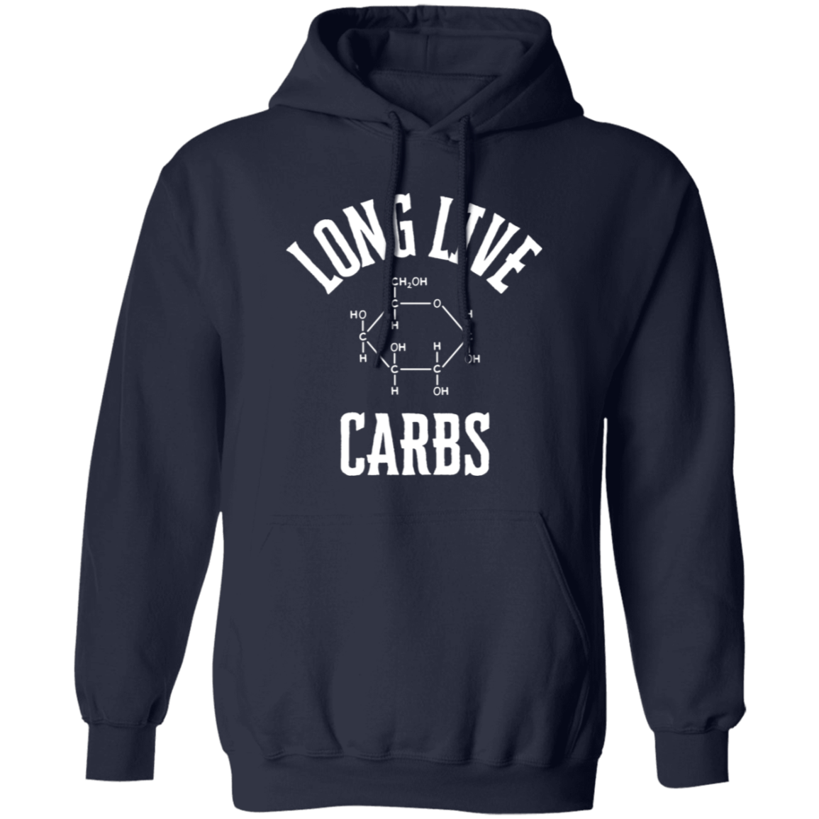 Long Live Carbs Pullover Hoodie