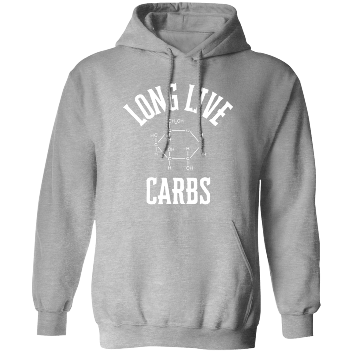 Long Live Carbs Pullover Hoodie