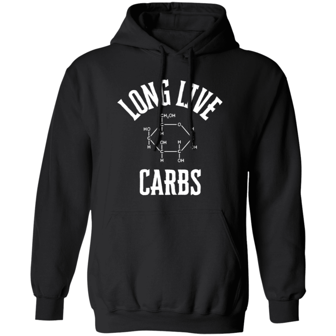 Long Live Carbs Pullover Hoodie